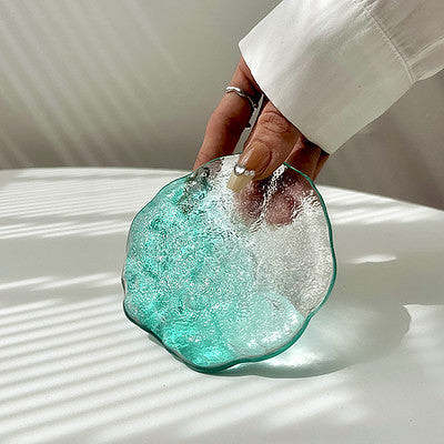 Chill Vibes Only Crystal Coaster by Veasoon