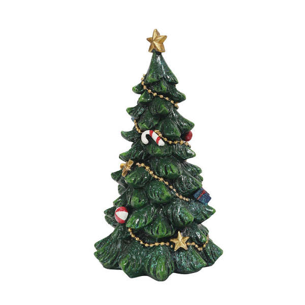 Christmas Tree Resin Wonderland Figurine by Veasoon