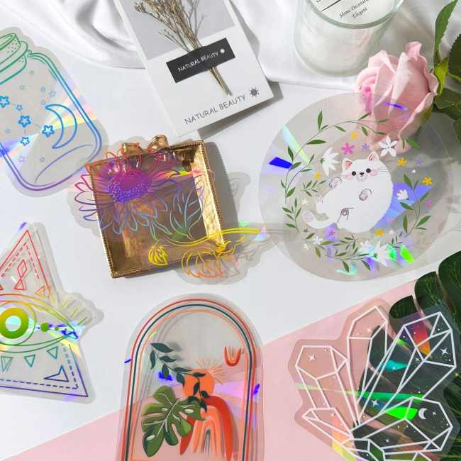 Suncatcher Window Stickers (32 Designs) by Veasoon