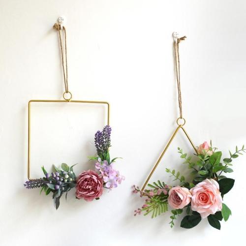 Gold Geometric Hanging Decorations by Veasoon
