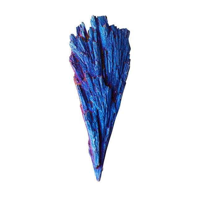 Rainbow Peacock Titanium Kyanite Blades by Veasoon