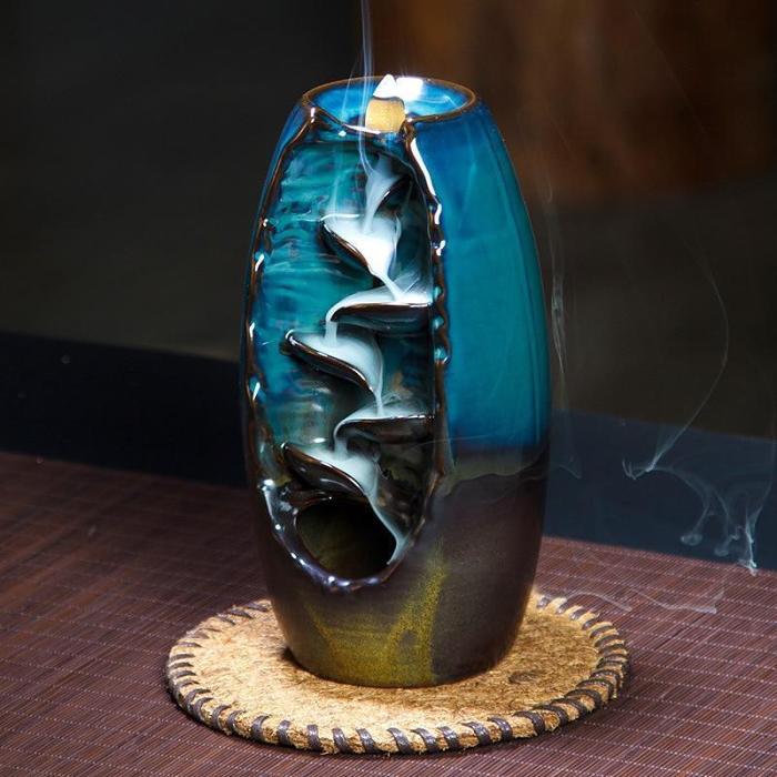 Mountain River Incense Holder by Veasoon