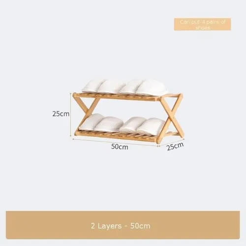 Bamboo Household Foldable Rack by Veasoon