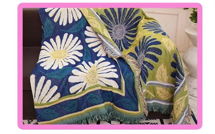 All-Over Daisies Blanket by Veasoon