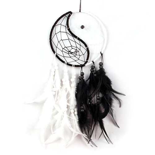 Yin and Yang Dreamcatcher by Veasoon