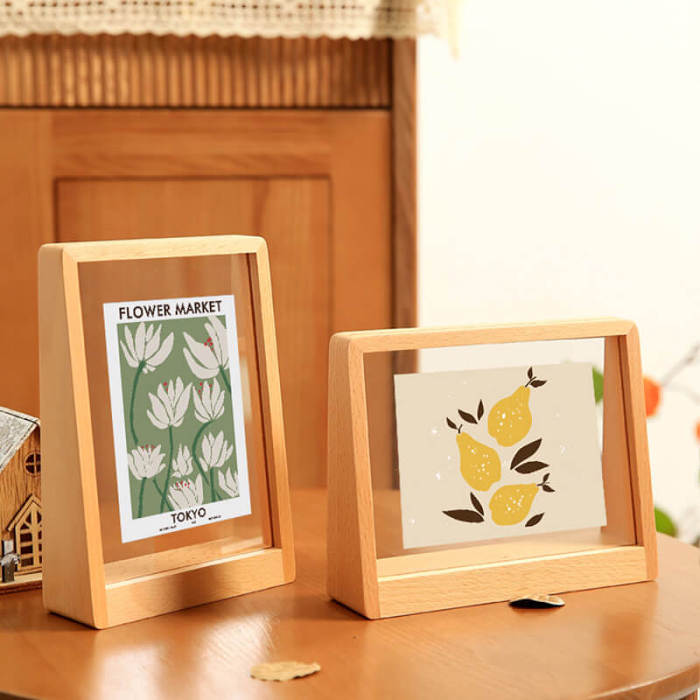 Solid Wood Acrylic Photo Frame