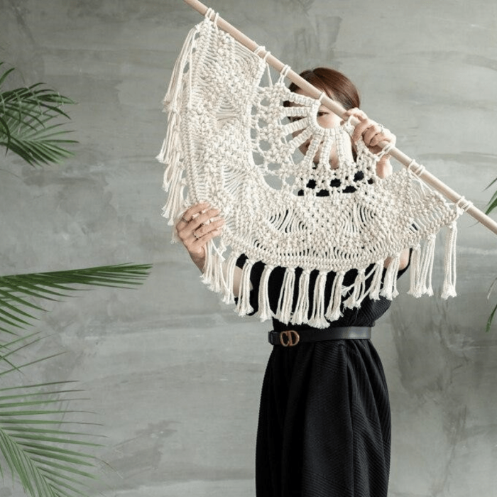 Handmade Boho Style Wall Hanging by Veasoon