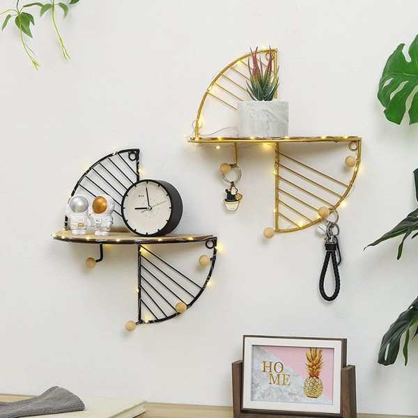 Iron Art Display Shelf by Veasoon