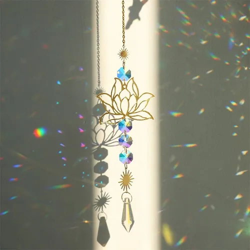 Lotus Suncatcher by Veasoon