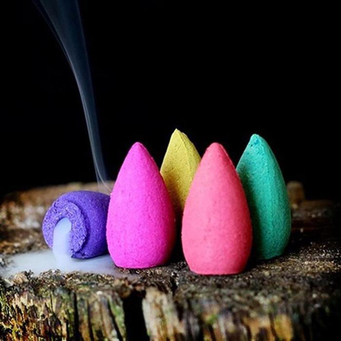 Aroma Backflow Incense Cone Pack by Veasoon