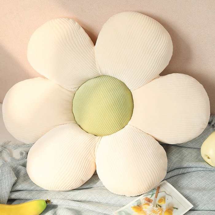 Pastel Flower Pillow by Veasoon