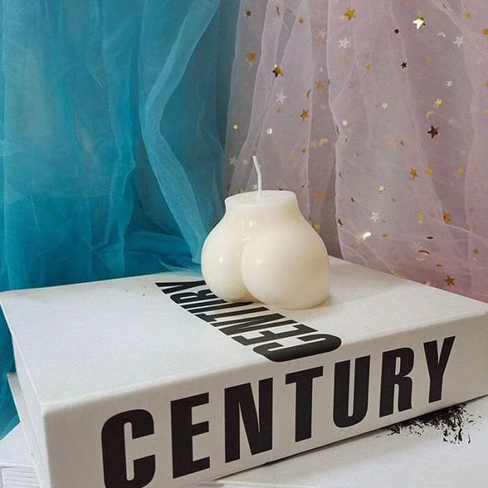 Female Form Shaped Candle by Veasoon