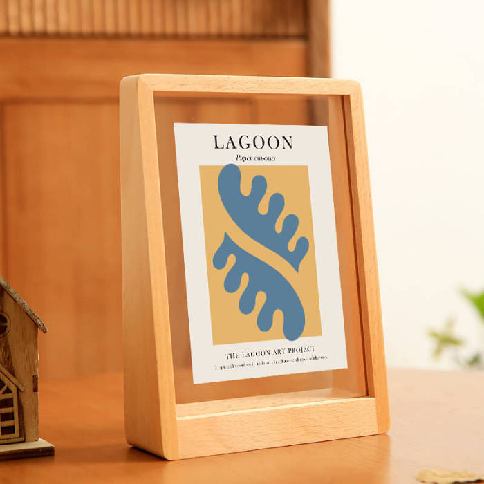 Solid Wood Acrylic Photo Frame