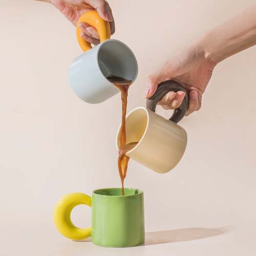 Quirky Ceramic Mug by Veasoon