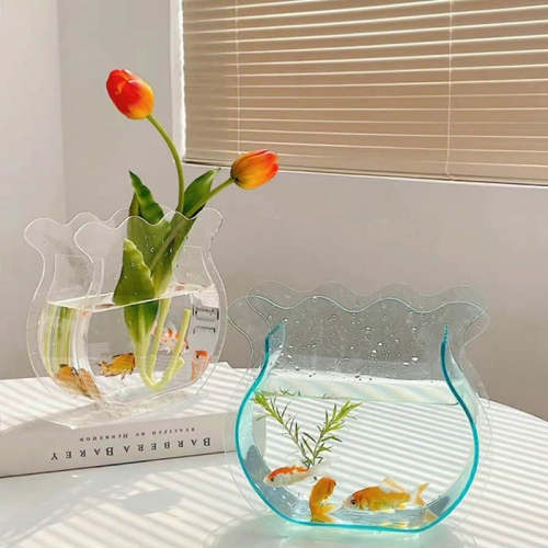 Acrylic Fishtail Shape Vase