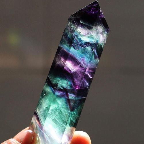 Natural Fluorite Healing Crystal by Veasoon