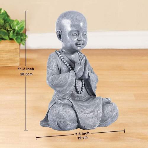 Meditating Baby Buddha Decor by Veasoon