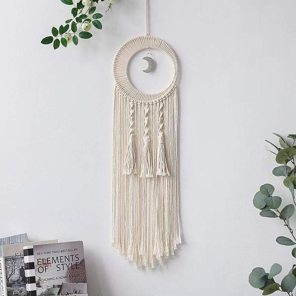 Boho Handmade Dream Catcher Wall Hanging by Veasoon