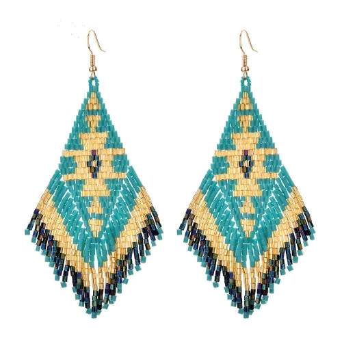 Ethnic Boho Drop Earrings
