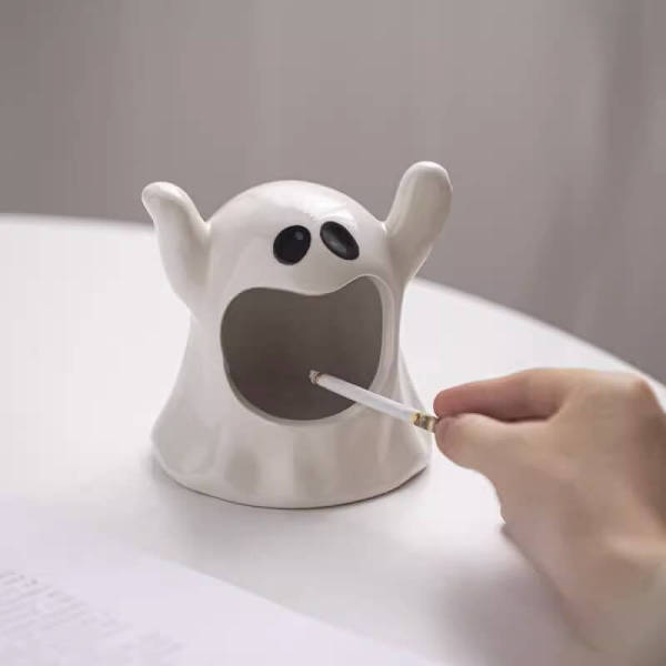 Ghost Ceramic Ashtray
