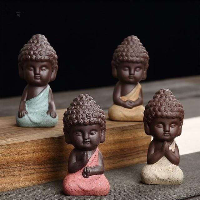 Little Buddha Meditation Statue by Veasoon