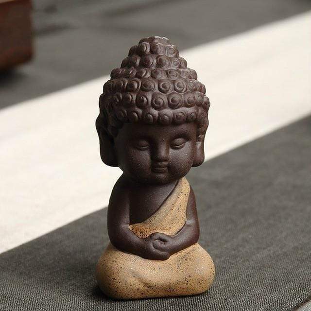 Little Buddha Meditation Statue by Veasoon