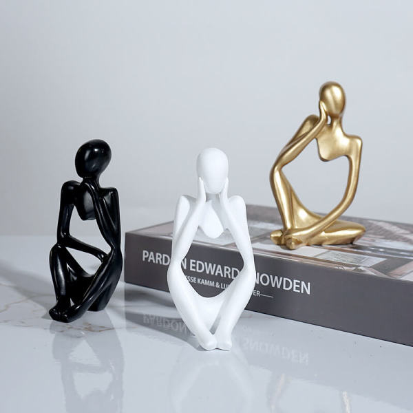 Thinker Resin Decoration