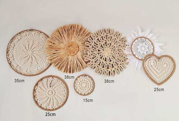 Autumn Rattan Wall Art Set by Veasoon