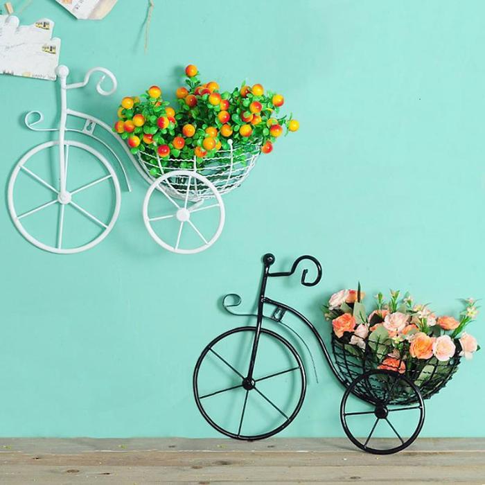 Bicycle Hanging Flower Basket by Veasoon