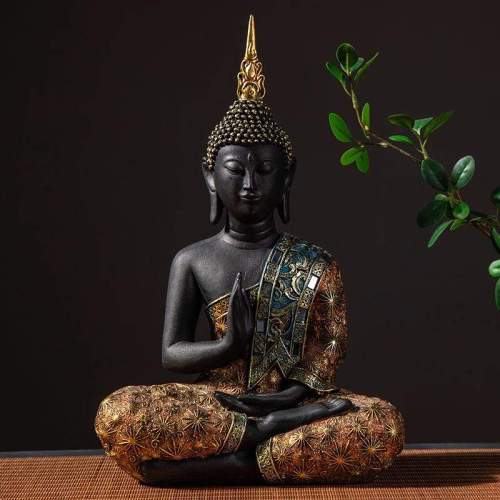 Buddha Statue Figurine by Veasoon