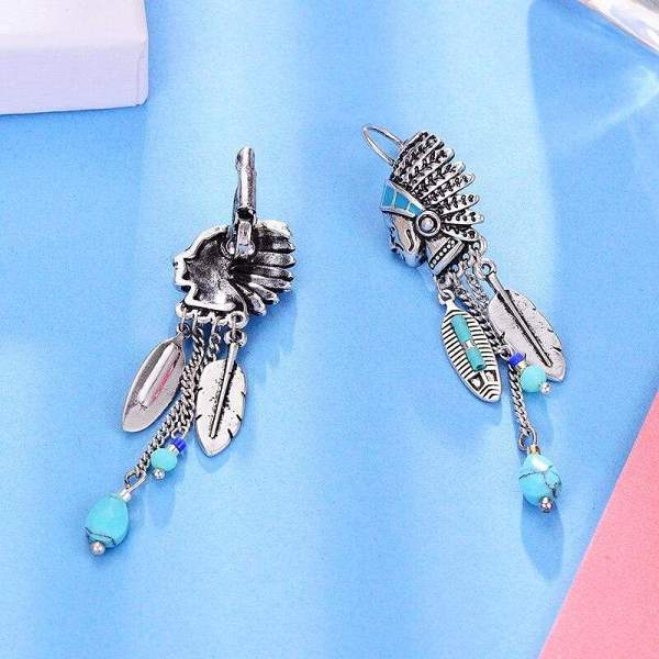 Native American Tassel Earrings