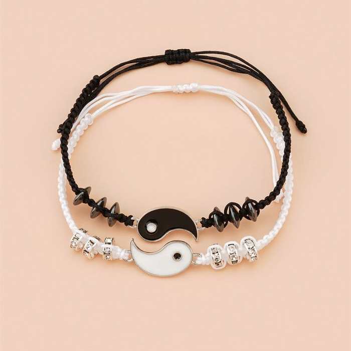 Yin and Yang Best Friends Bracelets