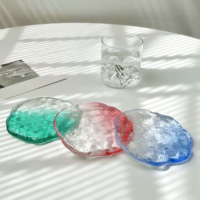 Chill Vibes Only Crystal Coaster by Veasoon