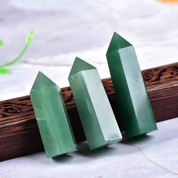 Aventurine Crystal Point Tower by Veasoon