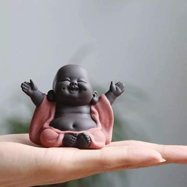 Baby Buddha Statue Decoration by Veasoon