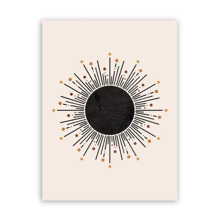 Minimal Geometric Wall Art by Veasoon