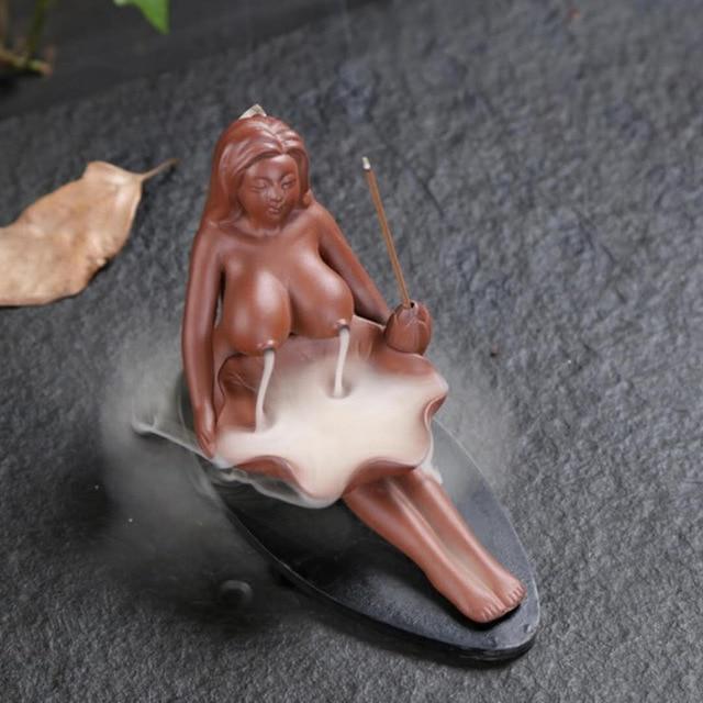 Naked Lady Incense Burner by Veasoon