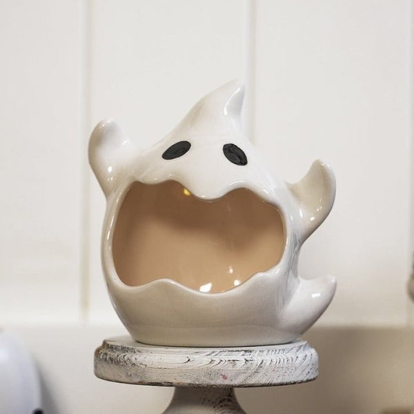Halloween Themed Candle Holders - Cute Ghost by Veasoon