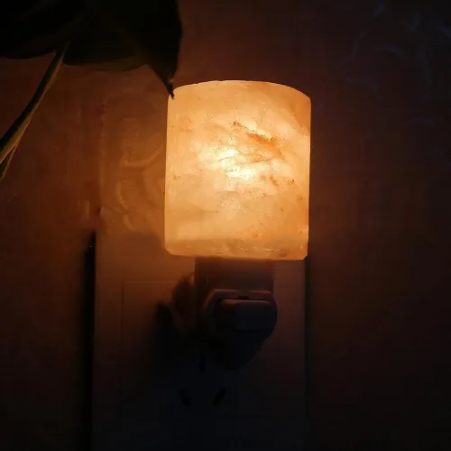 Natural Crystal Himalayan Salt Night Lamp by Veasoon