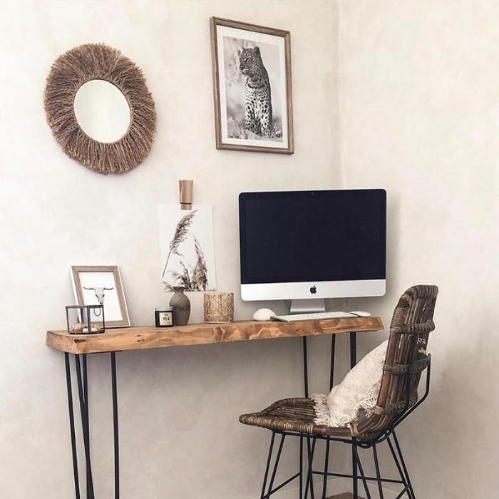 Handmade Hemp Rope Mirror by Veasoon
