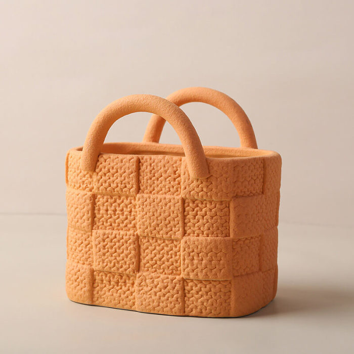 Spring Handbag Ceramic Vase