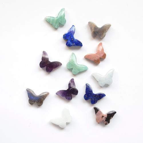 Natural Stone Mini Butterflies by Veasoon