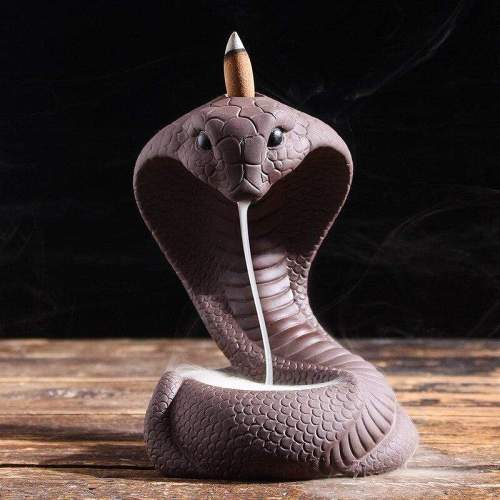 Cobra Snake Incense Burner by Veasoon
