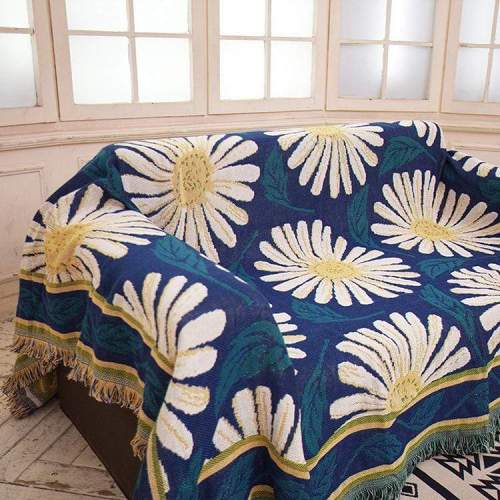 All-Over Daisies Blanket by Veasoon