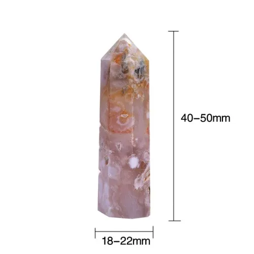 Cherry Blossom Agate Point Tower by Veasoon