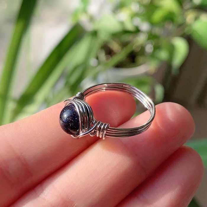Healing Crystal Ring