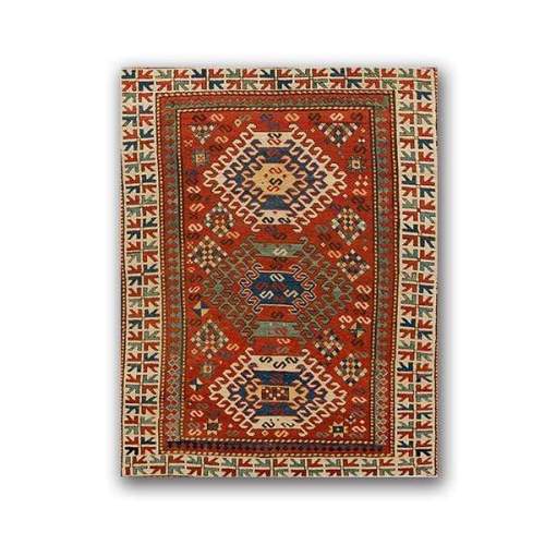Oriental Pattern Wall Poster by Veasoon