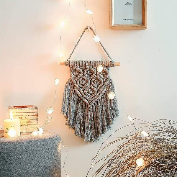 Mini Macrame Wall Hanging by Veasoon
