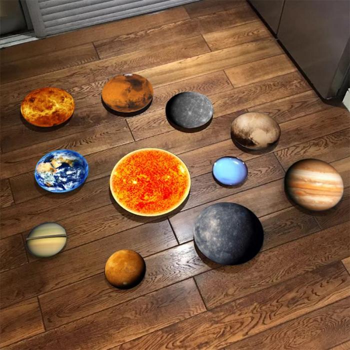 Planets Wall Hanging Plates by Veasoon