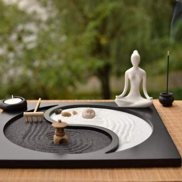 Yin Yang Zen Garden by Veasoon